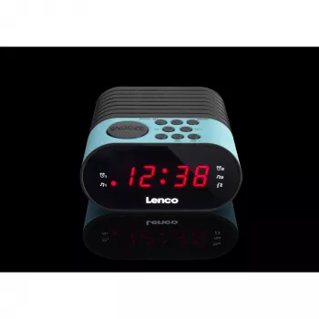 Kelloradio Lenco CR-07 musta sininen