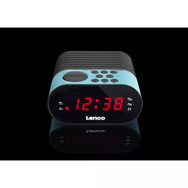 Kelloradio Lenco CR-07 musta sininen