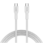 CANYON kaapeli OnWire 60CL C-C 60W COLOR punottu 1m valkoinen