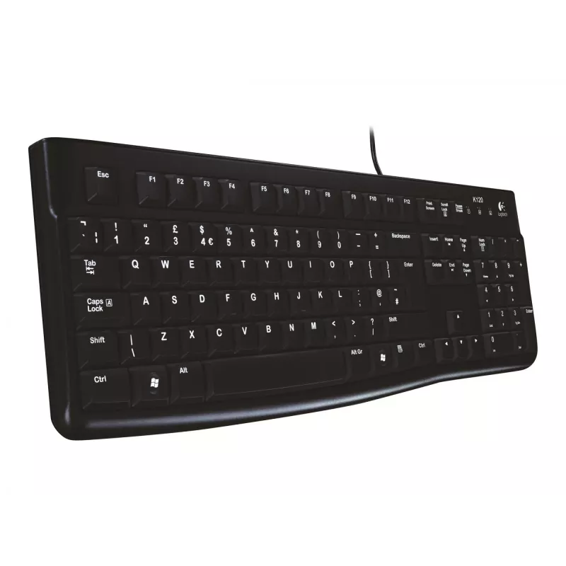 Näppäimistö Logitech K120 johdollinen näppäimistö