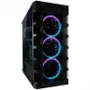 LC Power Gaming 709B Solar_System_X - torni - ATX - ilman virtalähdettä - musta - USB/audio (LC-709B-ON)