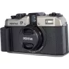Pentax 17 filmikamera, musta/hopea