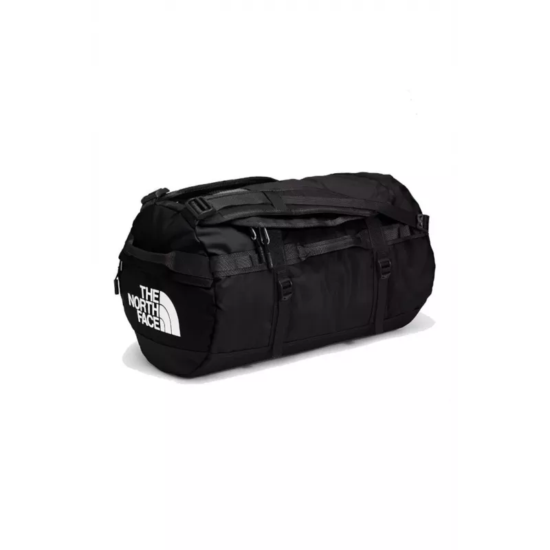 Duffel bag The North Face Base Camp S — 50 L, nailon/polyesteri, musta/valkoinen