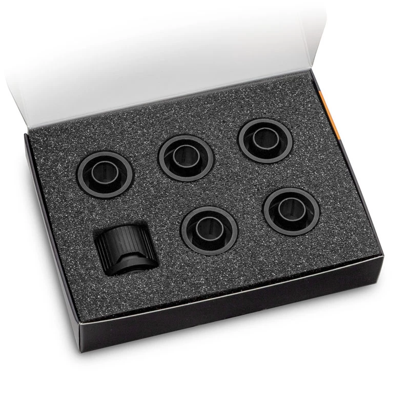 EK Water Blocks EK-Quantum Torque STC 10/13 - 6 kpl:n pakkaus, musta