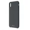 Puhelinkotelo Tellur Liquid Silicone iPhone XS Maxille — musta