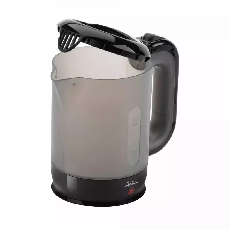 Jata JEHA1240 sähkökeitin, 0,5 l, 900 W, musta/harmaa