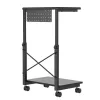 CPU-telakka NanoRS-hyllyllä, maks. 80 kg, korkeussäädettävä 550–850 mm, RS430