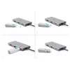 DeLOCK porttitulppa USB Type-C 10 porttia sininen