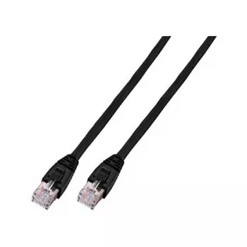EFB-Elektronik RJ45-verkkokaapeli Cat.6 U/UTP LSZH CCA musta 10 m Valmistaja: EFB Elektronik (K8104SW.10)
