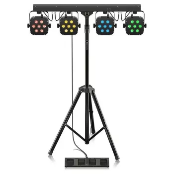 Behringer STAGE TRI LED BUNDLE ST1 setti 4xLEDPAR ohjaimella + jalustalla