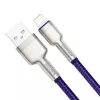 USB-A–Lightning-kaapeli Baseus 1 m — USB-datakaapeli, violetti