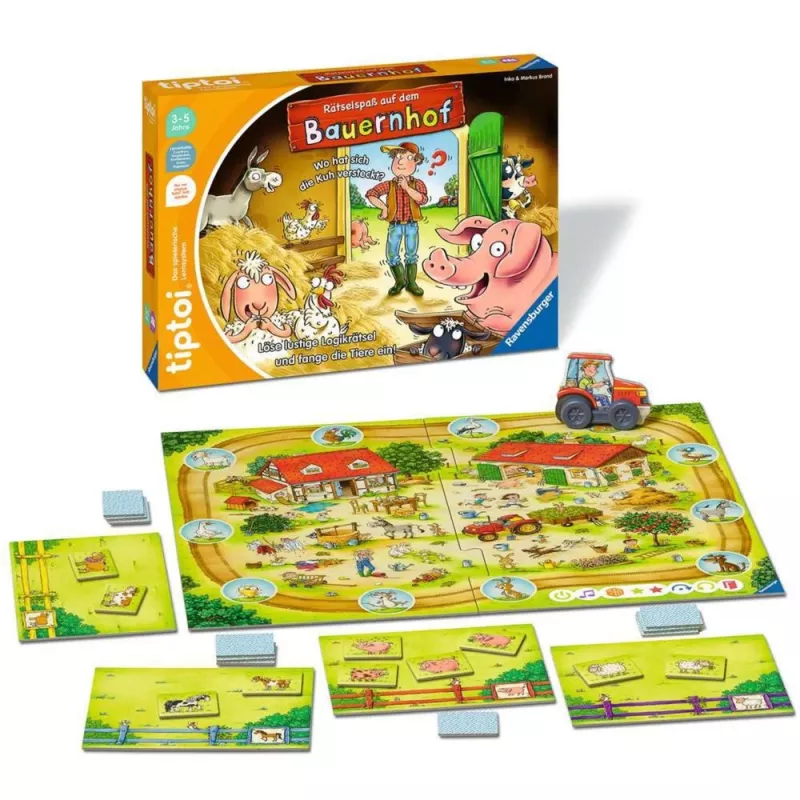 tiptoi Bauernhof-Puzzlespaß, lautapeli