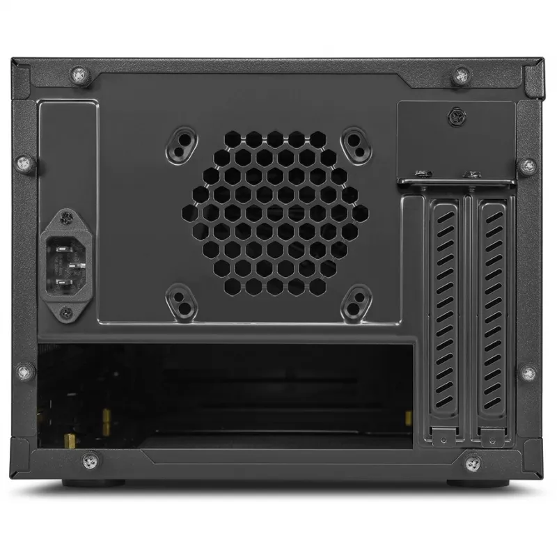 Sharkoon QB One musta - Midi/Minitower ITX, Mini-ITX 3,5 - PC-/Server virtalähde jäähdytin - USB, USB 2.0, USB 3.0