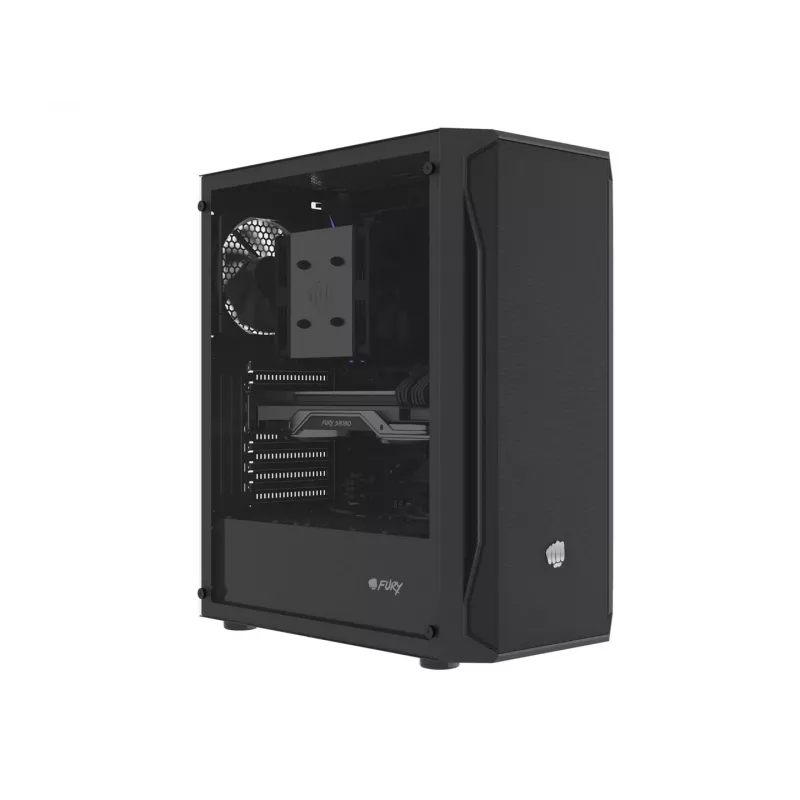 Natec Fury Shobo SH4F - PC-kotelo - torni - musta