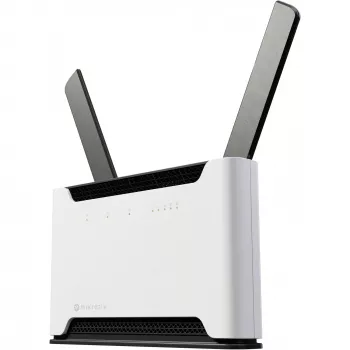 MikroTik Chateau LTE18 AX - langaton reititin - 5-porttinen kytkin - GigE, 2,5 GigE - Wi-Fi 5, Wi-Fi 6 - dual-band (S53UG+5HAXD2HAXD-TC&EG18-EA)