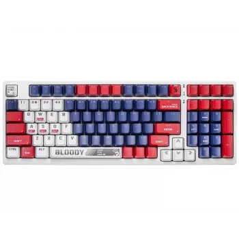 Pelihiiri A4Tech Bloody S98 USB Sports Navy BLMS Red Plus -kytkimillä
