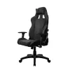 Konsolipelituoli Arozzi Avanti Dark Grey SoftFabric — pehmustettu istuin, enimmäiskuorma 120 kg
