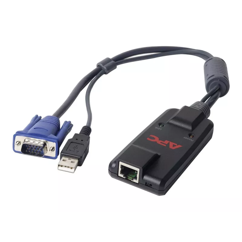 APC KVM-USBVM KVM-kaapeli musta