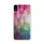 iKins puhelinkotelo iPhone XR – vesikukkakuvio, valkoinen