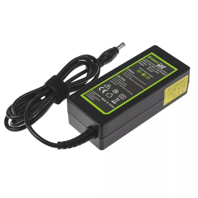 Green Cell AD33P virtalähde/muunnin sisäkäyttöön 65 W musta