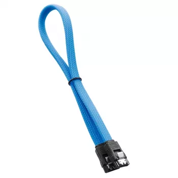 CableMod ModMesh - SATA-kaapeli - Serial ATA 150/300/600 - SATA (W) - SATA (W) - 60 cm - vaaleansininen (CM-CAB-SATA-N60KLB-R)