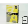 Väripaperi Double A, 80 g, A4, 500 arkkia, Lemon