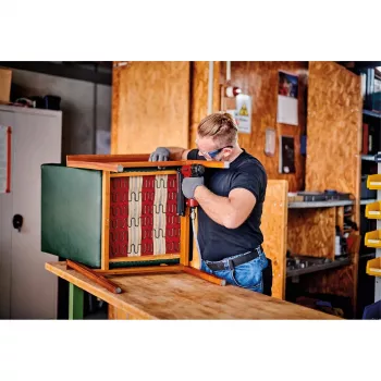 Kompressori TE-AC 110/6 Silent Plus (musta/punainen, 550 W)