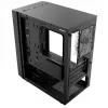 Tietokonekotelo Logic Concept Atos AM-ATOS-10-0000000-0002 ATX musta