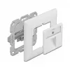 Keystone-seinärasia 1 portti DeLOCK 86981