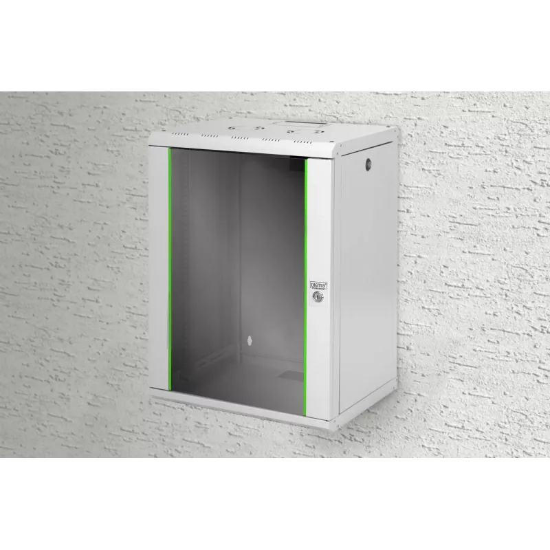 Seinäasennettava kaappi Digitus DN-19 16-U