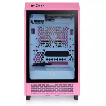 PC-kotelo Thermaltake Tower 200 Mini Tower pinkki