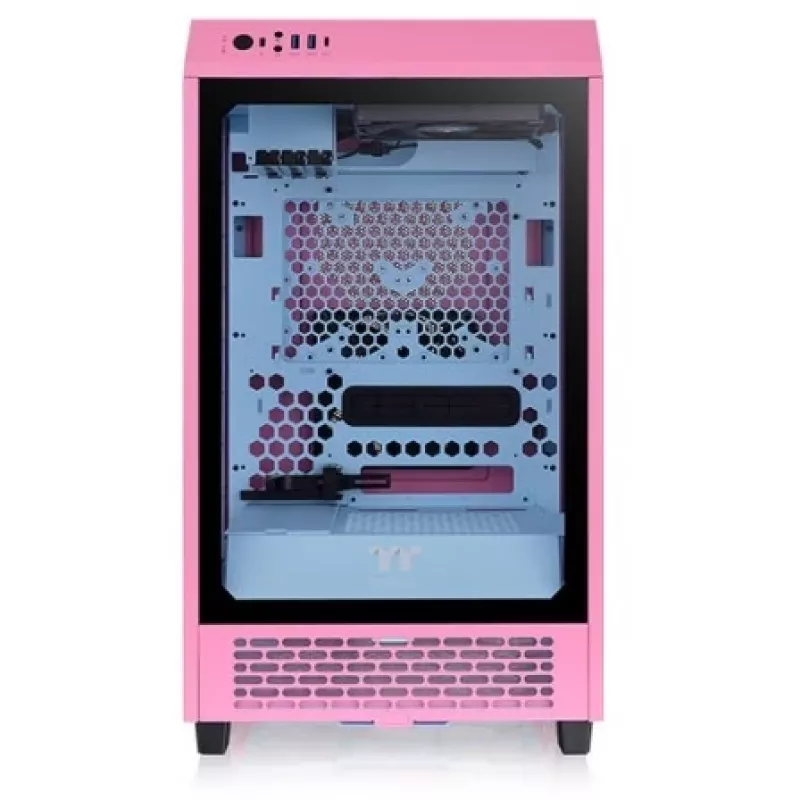 PC-kotelo Thermaltake Tower 200 Mini Tower pinkki