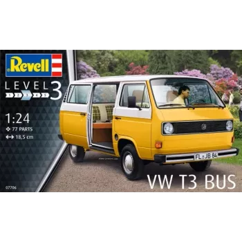 Muovimalli VW T3 BUS 1/25