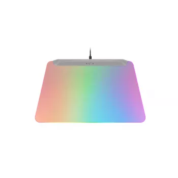 Pelihiirimatto Razer Firefly V2 Pro White – RGB-taustavalo, USB-käyttöinen, liukumaton pohja