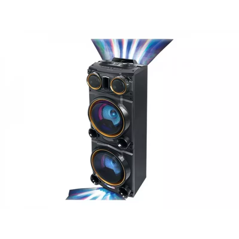 Muse M-1988 DJ kannettava/juhlakaiutin musta 800 W