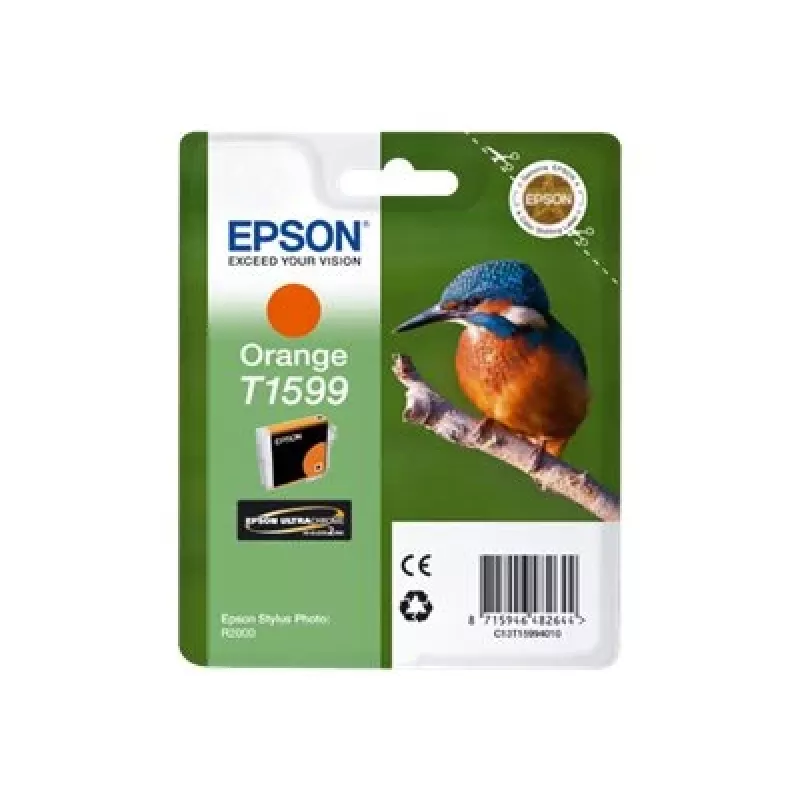 EPSON muste oranssi T1599 patruuna 1 x 17 ml Ultrachrome Hi-Gloss2