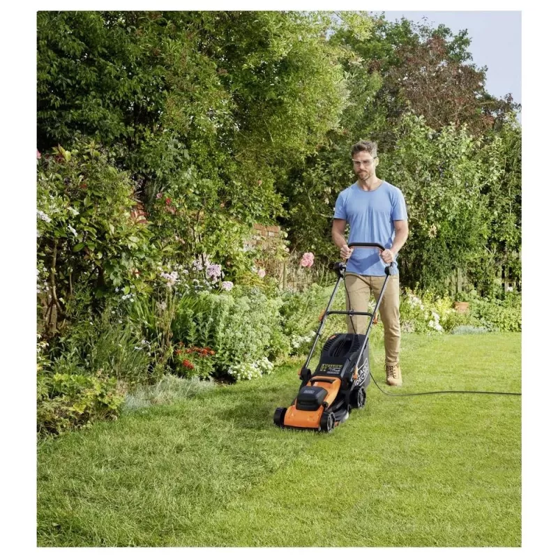 Sähköruohonleikkuri 1400W BEMWP340 BLACK+DECKER