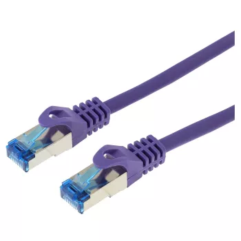 LOGON verkkokaapeli TCR55SS003V — Cat5e S-FTP (SF/UTP), RJ-45–RJ-45, 0,3 m, violetti