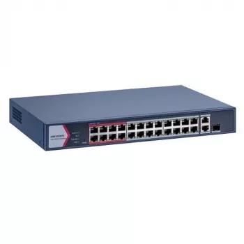 PoE-kytkin Hikvision DS-3E1326P-EI/M