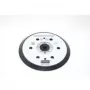 HAZET 9033-020 - hiomalaikka - musta - hopea - pyöreä - 15 cm - 170 g