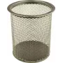 helit kynäteline Mesh H2518100 9x10cm pyöreä yksittäinen metalli hopea (H2518100)