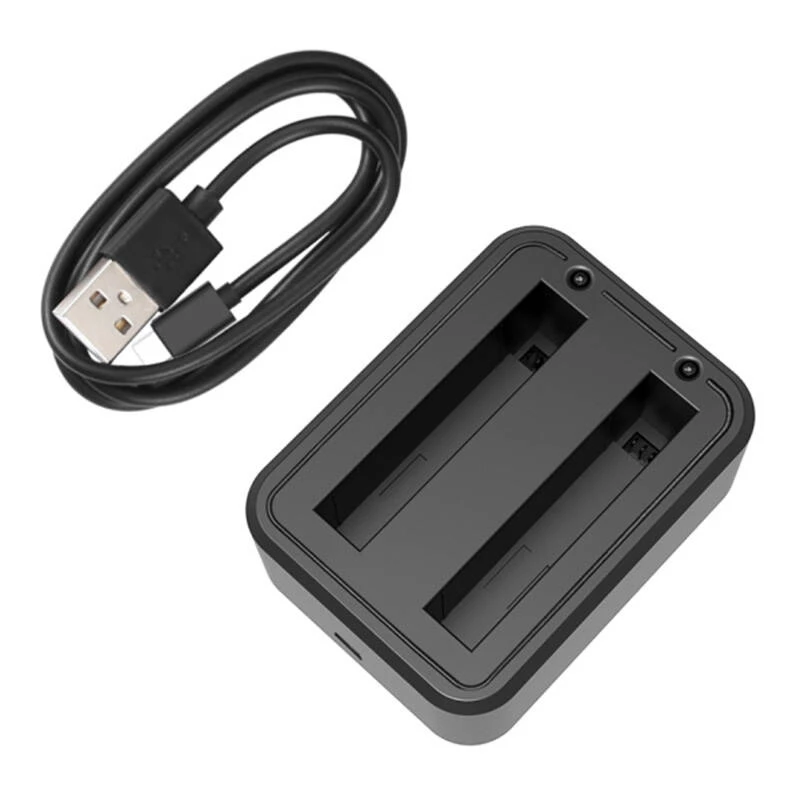 Puluz USB-kaksoislaturi PU818 Insta360 X3:lle — kahden paikan USB-lataus