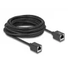 Verkkokaapeli DeLOCK 90334 RJ-45 Cat6a 7,5 m musta