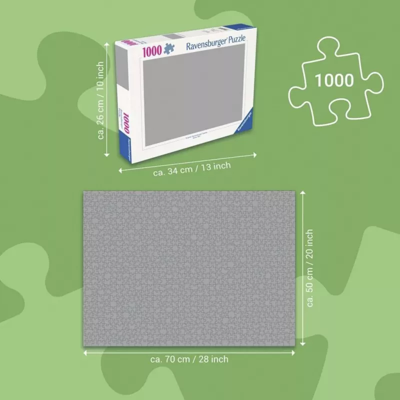 Ravensburger Puzzle Challenge DC Comics 1000 palaa, premium-liitospalat, valmis koko n. 68 x 49 cm