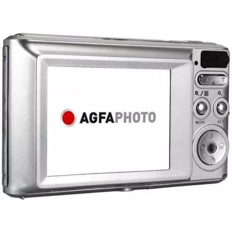 AgfaPhoto DC5200 - digitaalikamera - kompaktikamera - 21,0 MPix - 720p - hopea (DC5200-SIL)