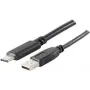 USB-kaapeli ShiverPeaks BS77143-1.0 USB 2.0 1 m USB-C USB-A musta