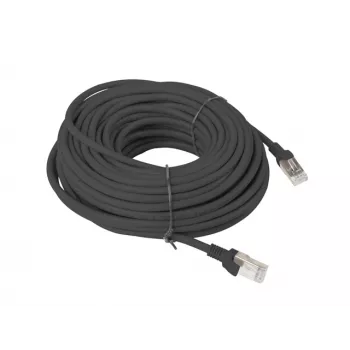 LANBERG Cat6-verkkokaapeli PCU6-10CC-2000-BK — 20 m, U/UTP, RJ-45, musta