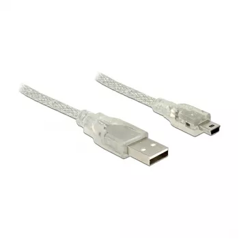 USB-kaapeli DeLOCK 0,5 m USB2.0-A - Mini-B