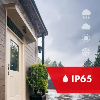 PIR-liiketunnistin MACLEAN MCE201 B/B IP65 passiivinen infrapunatunnistin, säänkestävä