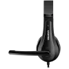 CANYON PC-kuulokemikrofoni HSC-1 PC Mic Flat 2m musta